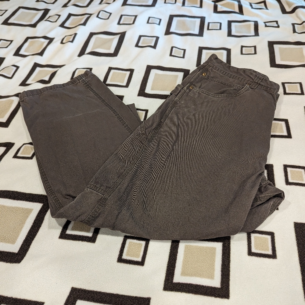 Oxgear carpenter pants. Kyakis. Work pants. Size 34/30. GUC. Green.